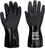 A882_Portwest Vegyszerálló védőkesztyűk ESD PVC vegyszerálló kesztyű