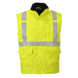 S776-s Portwest, Bizflame Rain Hi-Vis antisztatikus FR mellény, Jólláthatósági