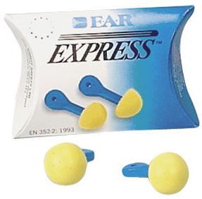 E.A.R. Express füldugó, gomba alakú, műanyag szárral (SNR 28dB) 30110-es