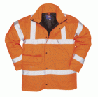 RT30 Portwest Jól láthatósági kabát vasúti dolgozók részére, Jólláthatósági