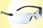 Lux Optical Softilux víztiszta munkavédelmi védőszemüveg, karc- és páramentes lencse, fekete, állítható szárral 60560-as