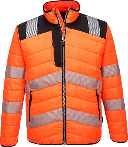 PW371_Portwest PW3 jól láthatóság PW3 Hi-Vis Baffle kabát