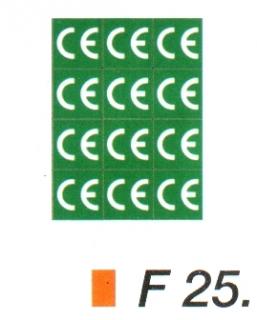 CE-jelzés F25