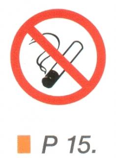 Dohányozni tilos! P15