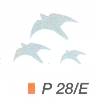 Repülö madarak ablak matrica P28/e