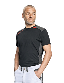 LEVELS fekete rövidujjú póló "trikó" (3040076)