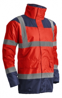 7KETR Keta hi-viz piros munkavédelmi kabát